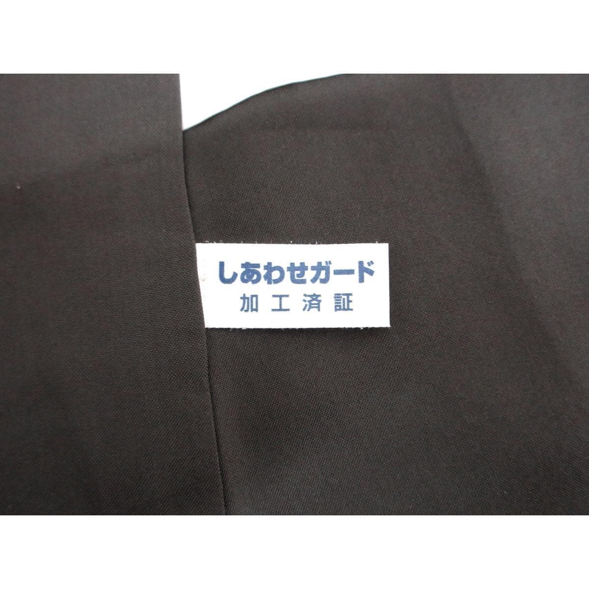 紬　タッサーシルク　身幅Ｌ寸【花井幸子】