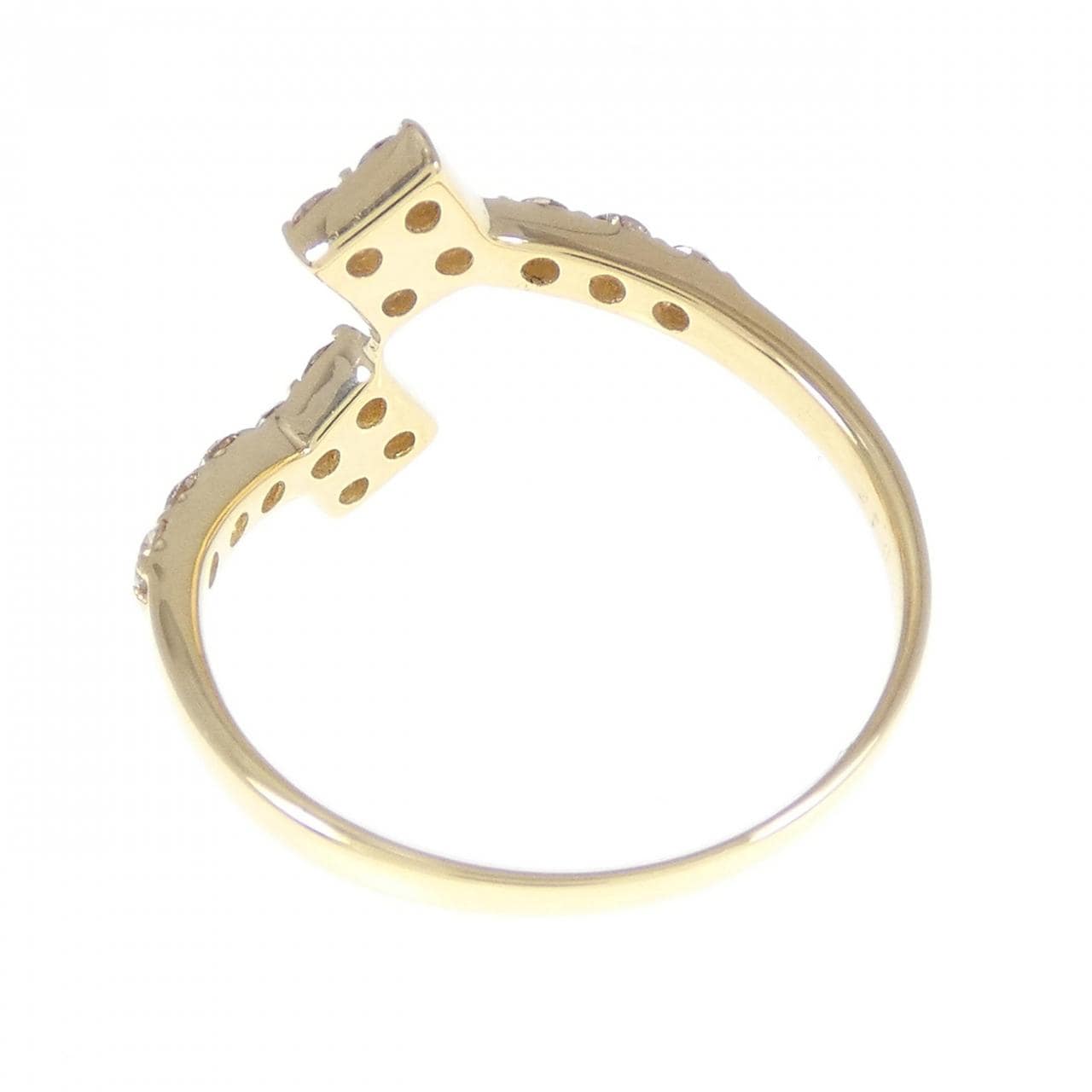K18YG ダイヤモンド リング 0.40CT