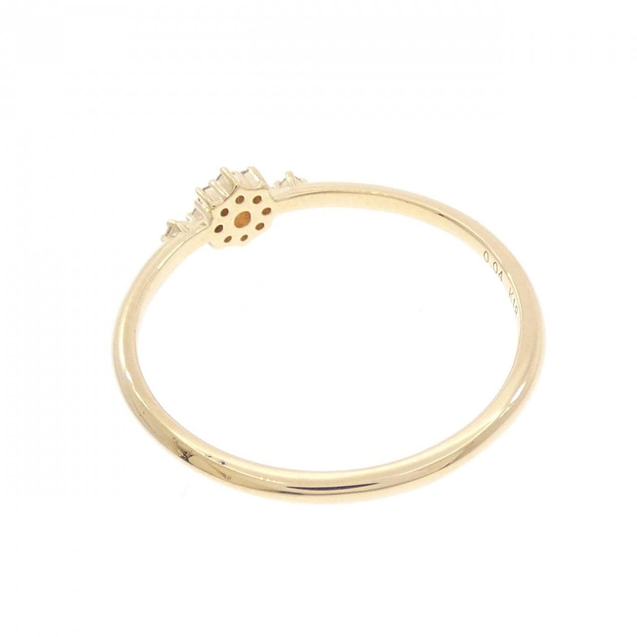 アガット ダイヤモンド リング 0.04CT