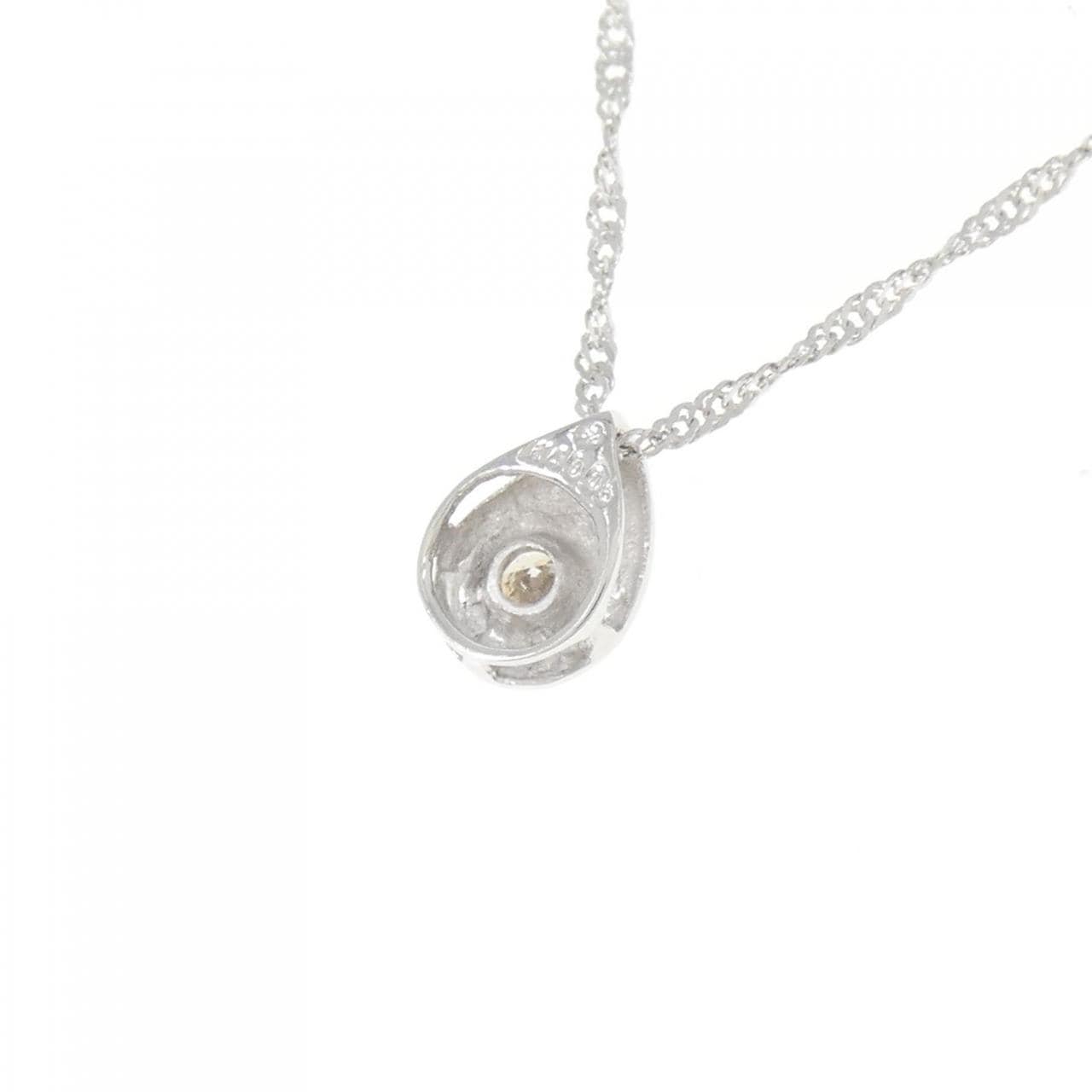K14WG ダイヤモンド ネックレス 0.05CT