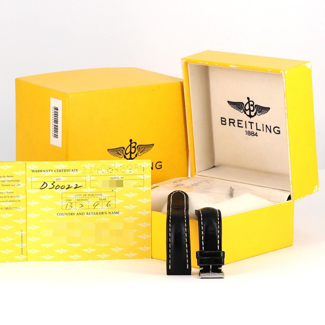 ブライトリング ナビタイマー92 D30022 SSxYG 自動巻