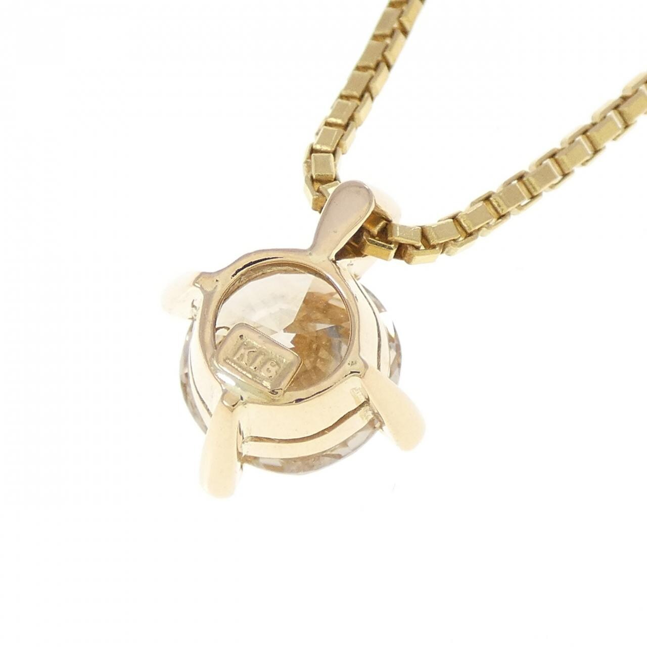 K18YG ダイヤモンド ネックレス 2.04CT