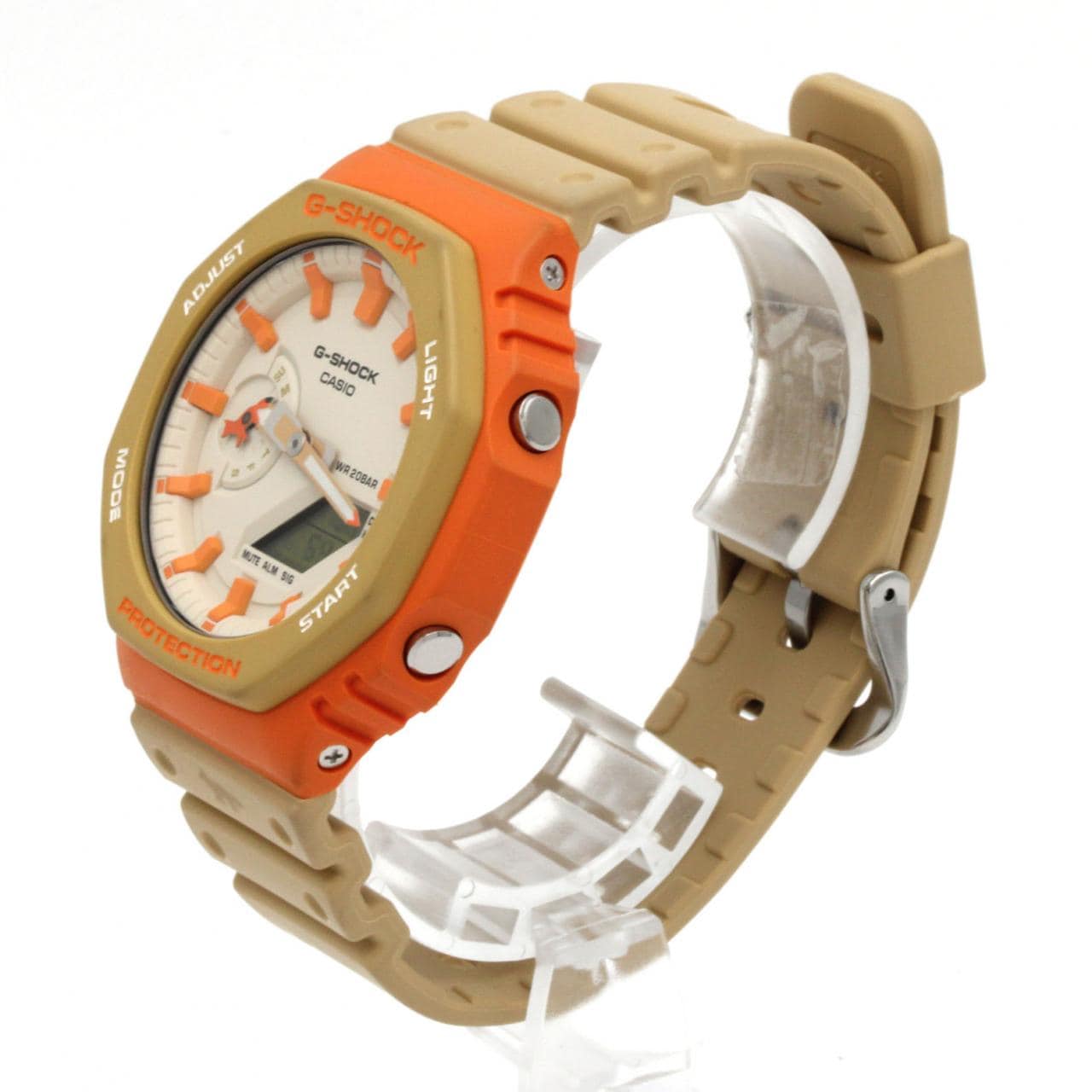 カシオ G-SHOCK MAISON KITSUNEコラボ GA-2110MK-5AJR ラバー クォーツ