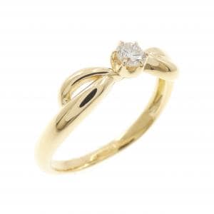 K18YG ダイヤモンド リング 0.10CT