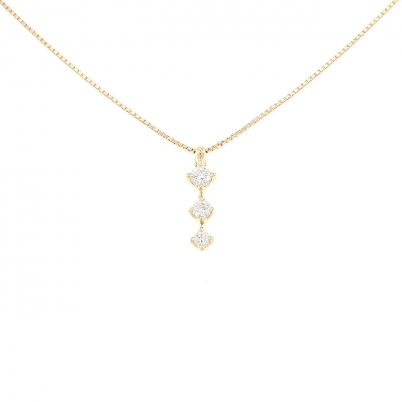 タサキ ダイヤモンド ネックレス 0.19CT