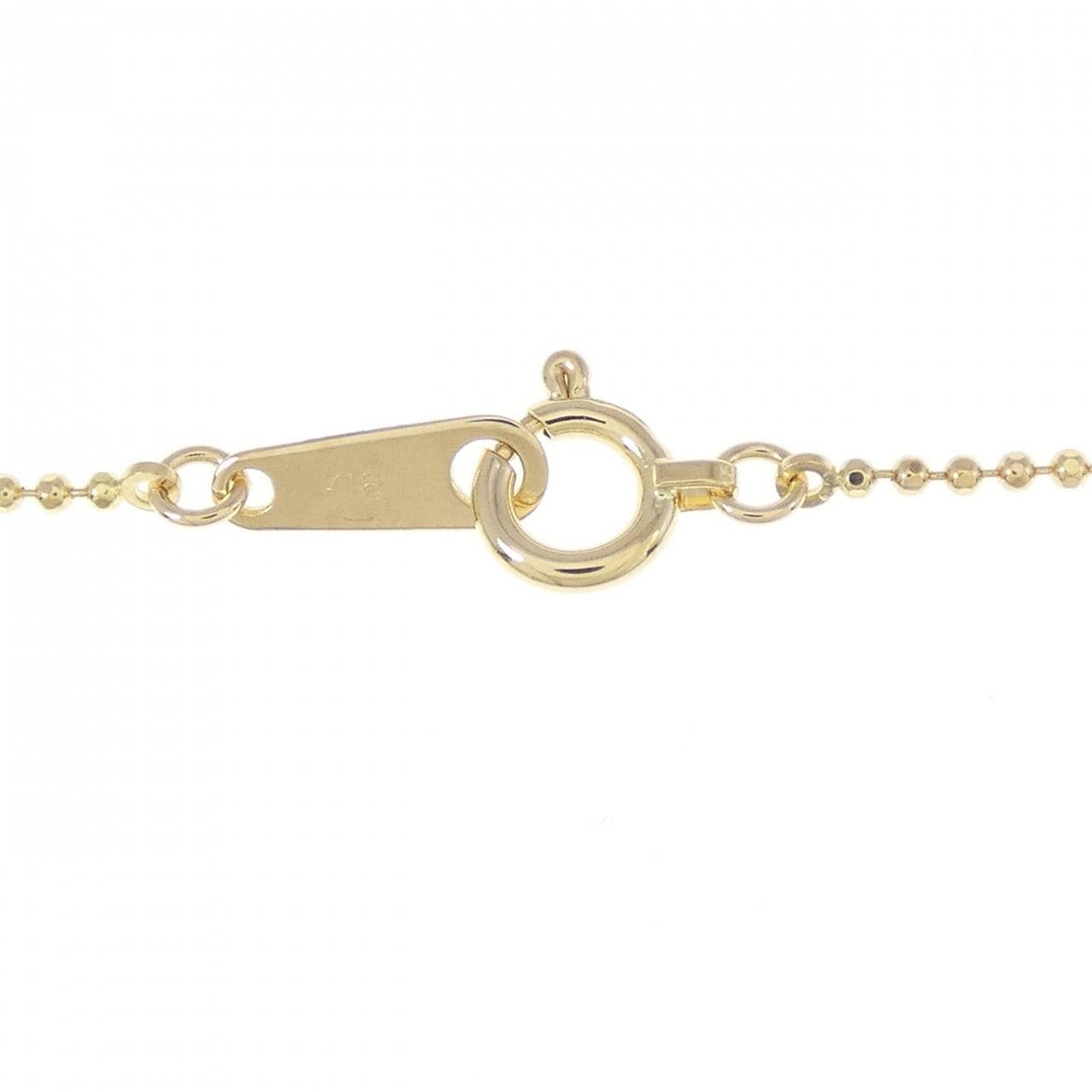 K18YG ダイヤモンド ネックレス 0.30CT