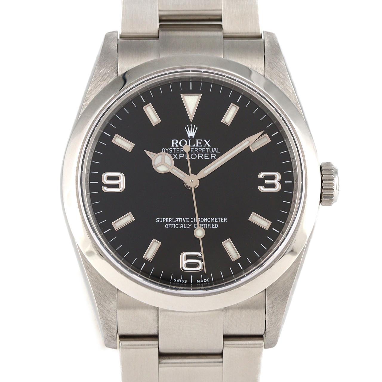 ロレックス エクスプローラーI 114270 SS 自動巻 M番