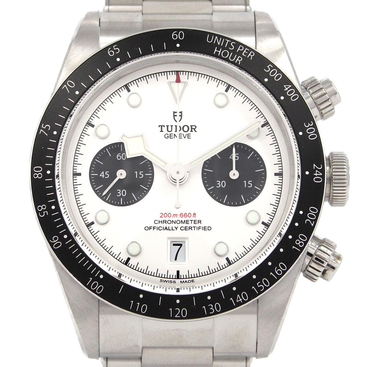 チューダー/チュードル ブラックベイクロノ M79360N-0002 SS 自動巻