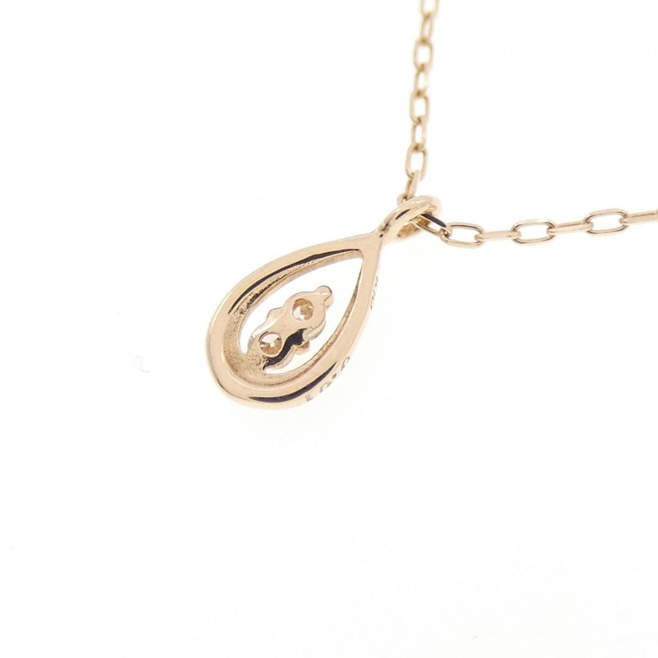 K10PG ダイヤモンド ネックレス 0.01CT