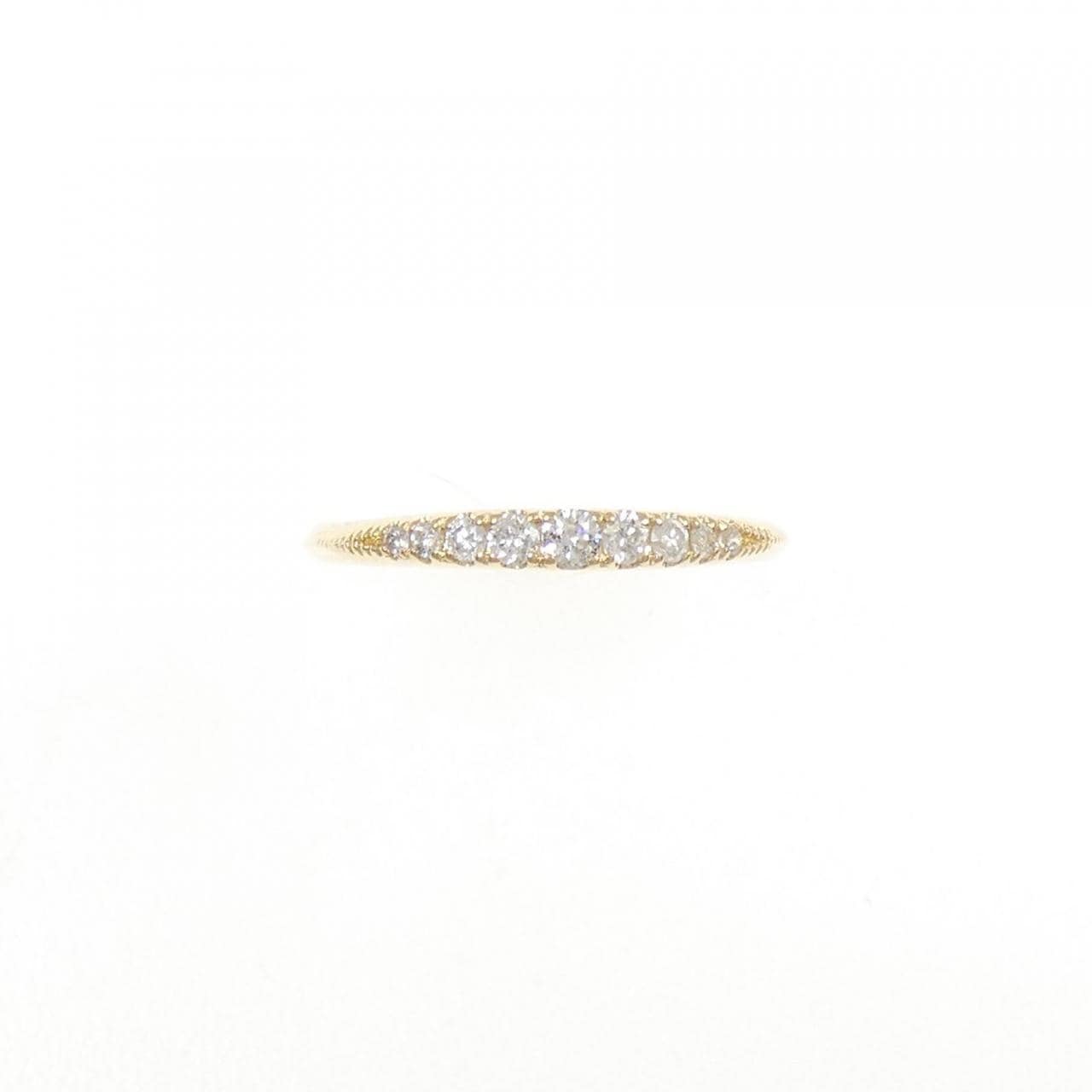 K18YG ダイヤモンド リング 0.14CT