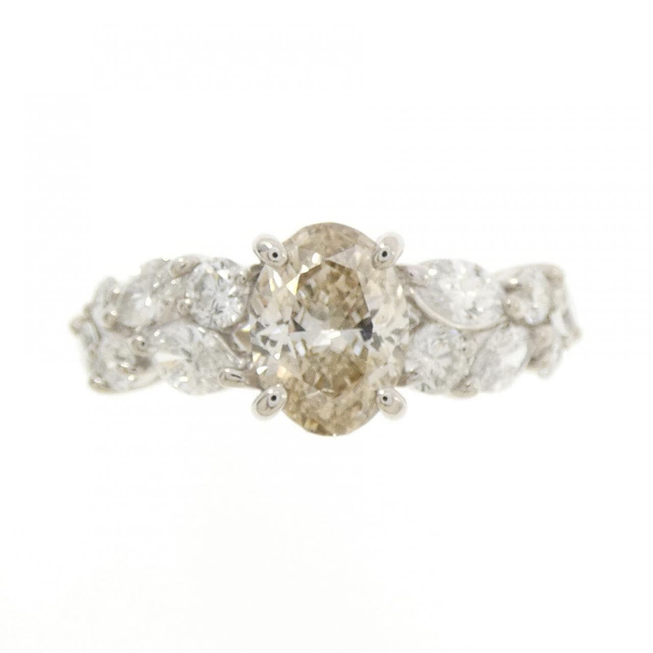 PT900 ダイヤモンド リング 1.103CT