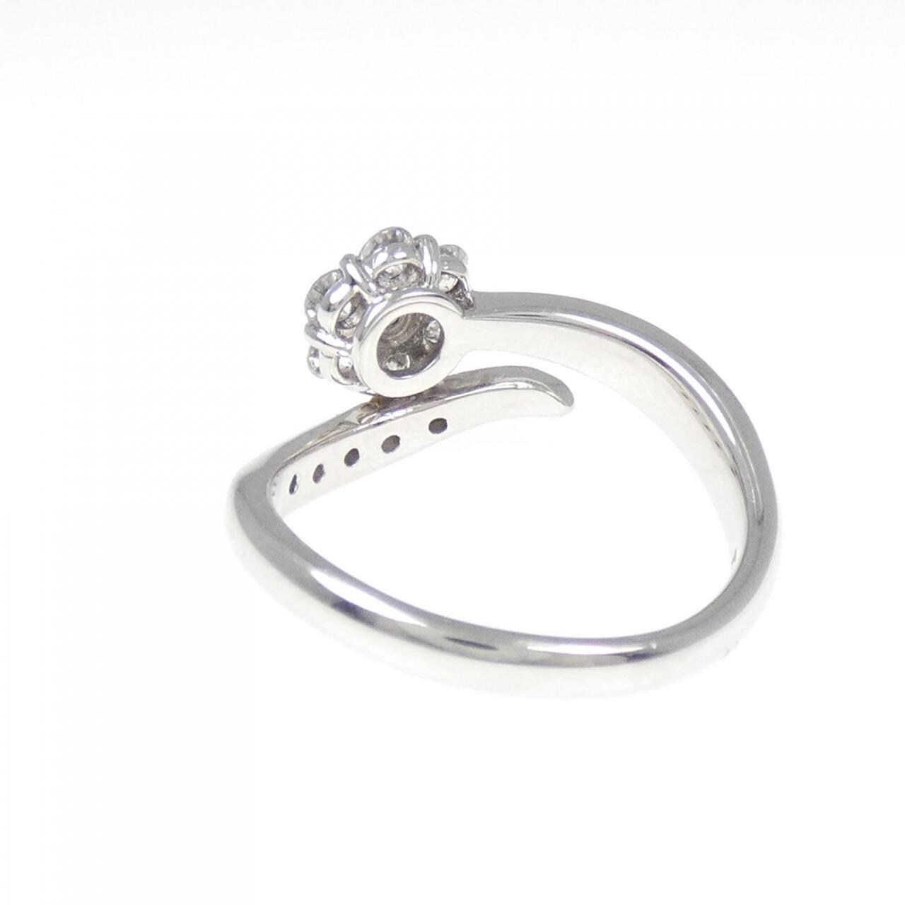 PT フラワー ダイヤモンド リング 0.50CT