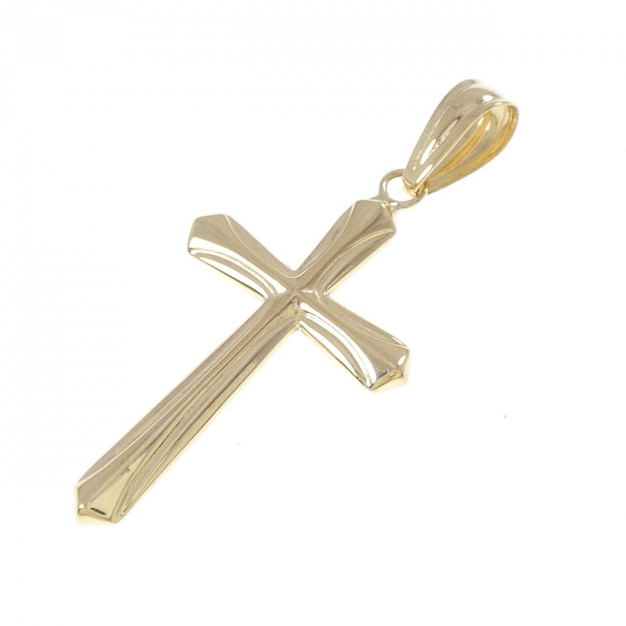 K18YG  クロスペンダント