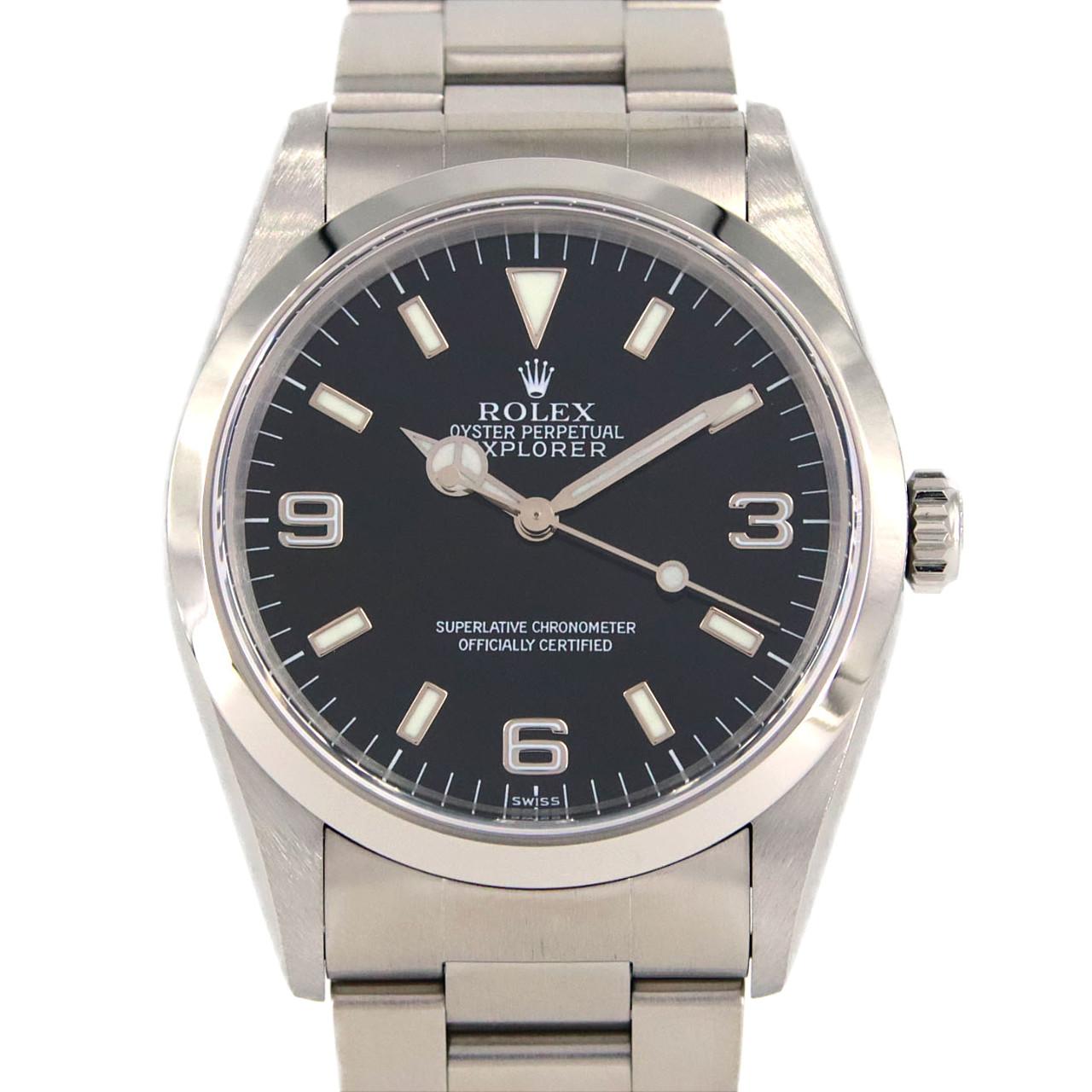 ロレックス エクスプローラーI 14270 SS 自動巻 A番