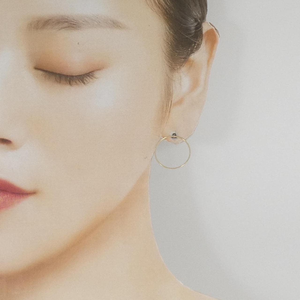 リラ K10YG ピアス