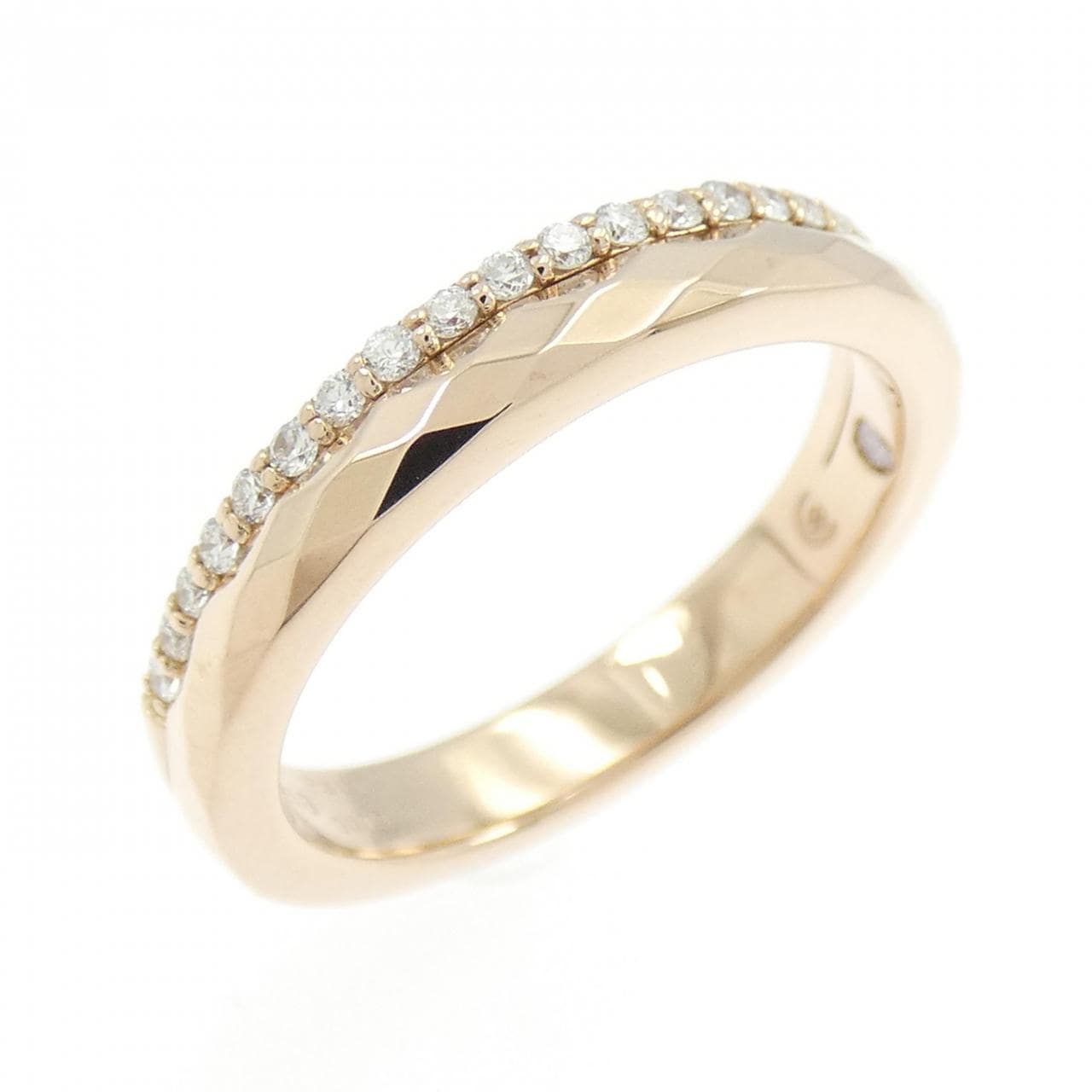 K18PG ダイヤモンド リング 0.13CT