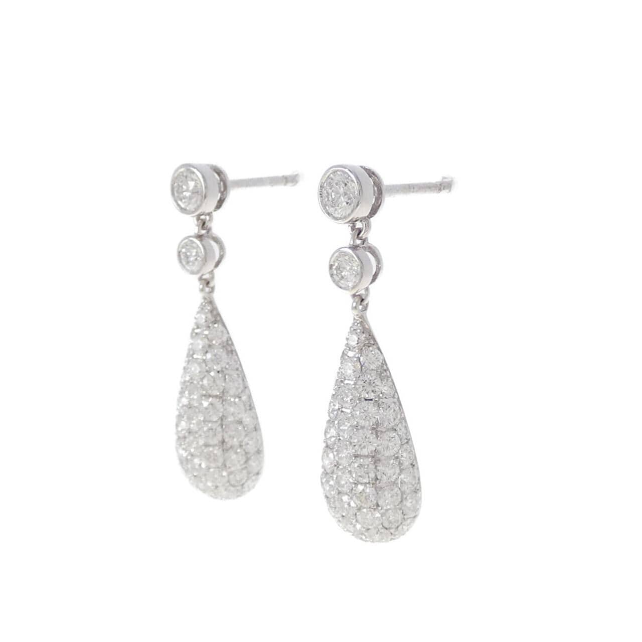 ミキモト ダイヤモンド ピアス 1.86CT