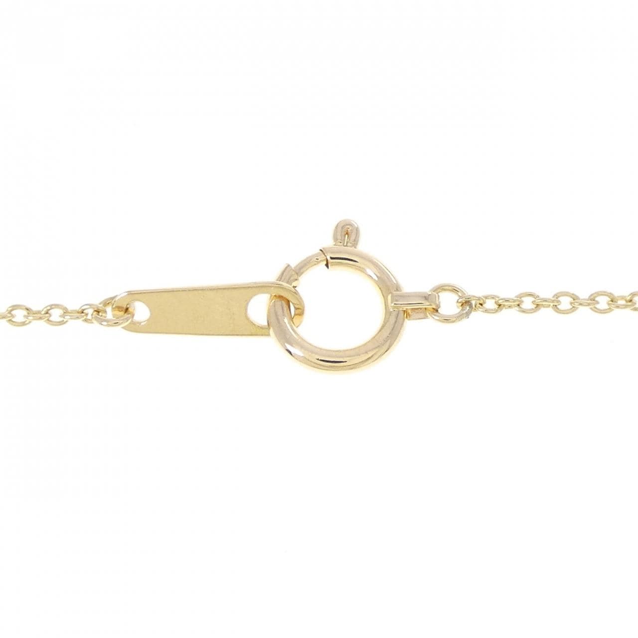 K18YG ダイヤモンド ネックレス 0.22CT