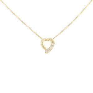 K18YG ダイヤモンド ネックレス 0.09CT