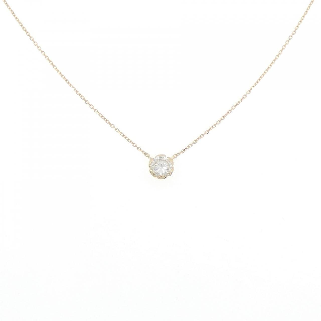 K18YG ダイヤモンド ネックレス 0.50CT