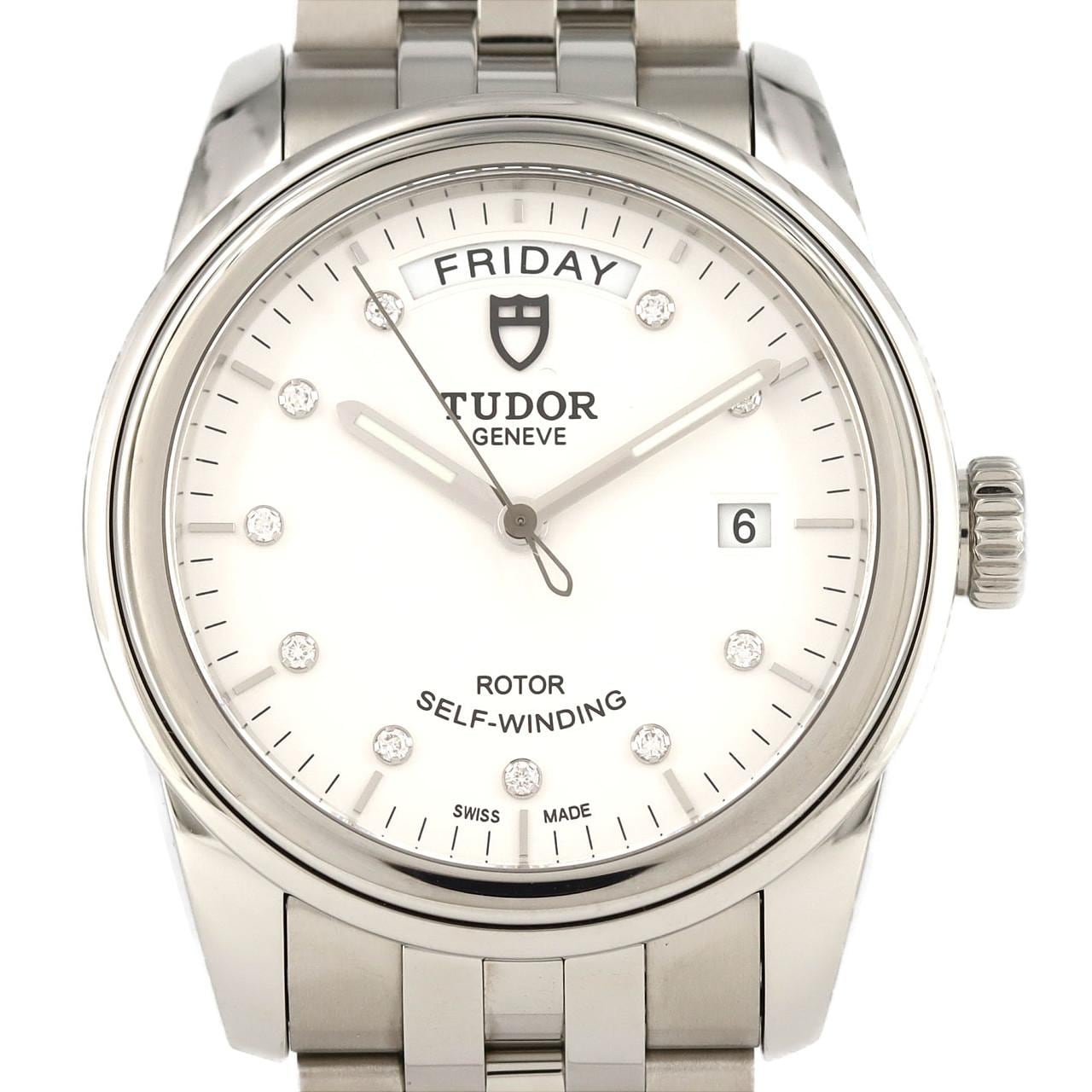 [新品] 帝舵/Tudor Glamour Date Day 10P M56000-0182 SS自動上弦