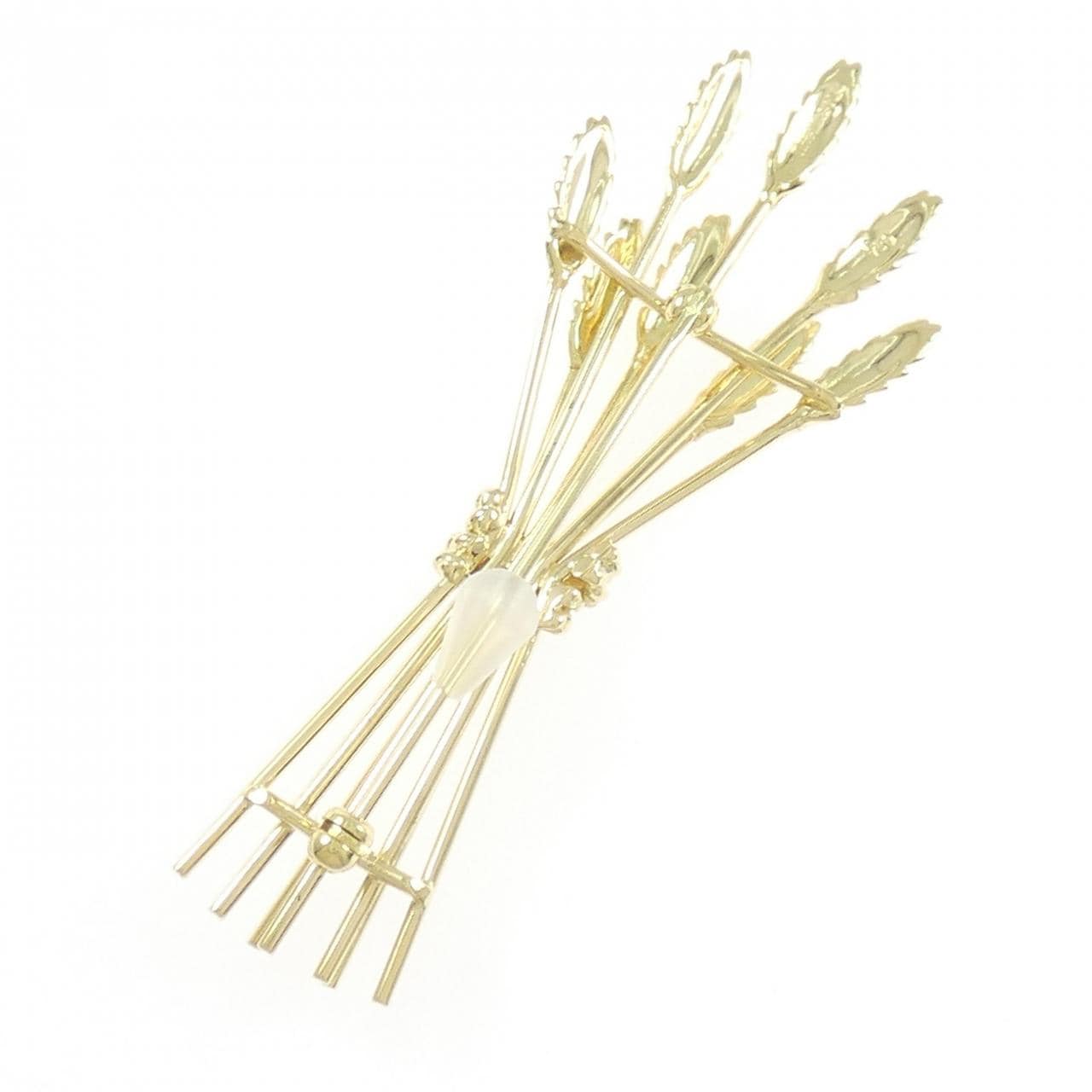 ティファニー 750YG ブローチ