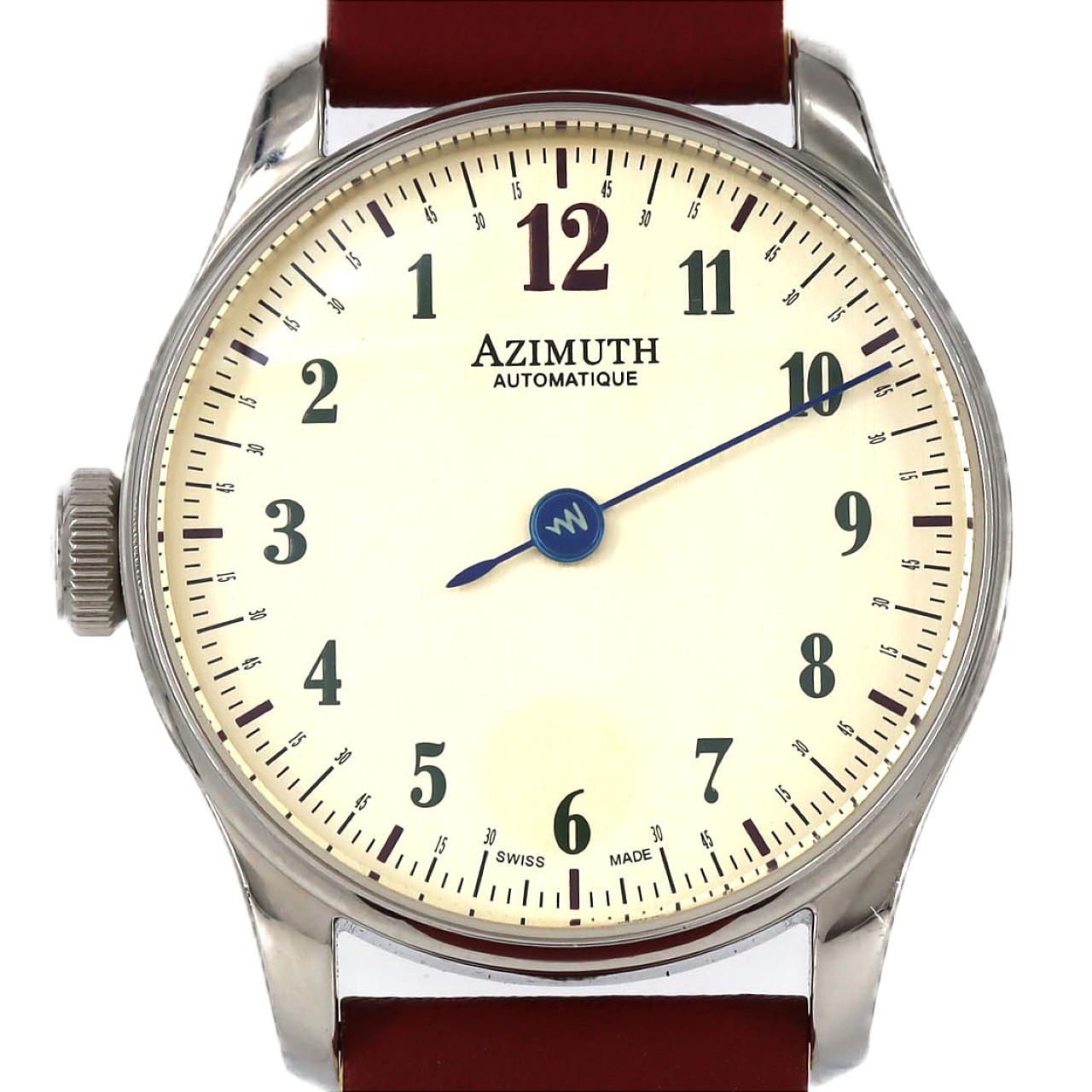 【ノーメンテナンス還元価格】アジムート バックインタイム R1-BIT-WHS SS 自動巻