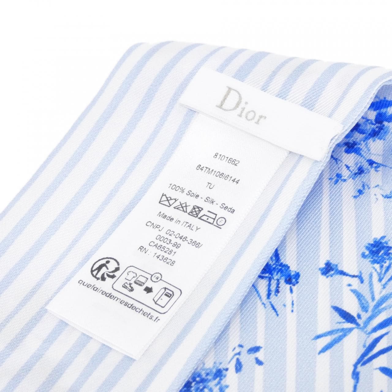 【新品】クリスチャンディオール DIORVIERA ミッツァ 64TM106I6144 スカーフ