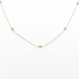 K18YG ダイヤモンド ネックレス 0.2CT