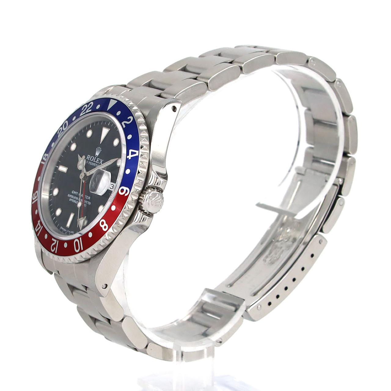 ロレックス GMTマスター 16700 SS 自動巻 X番