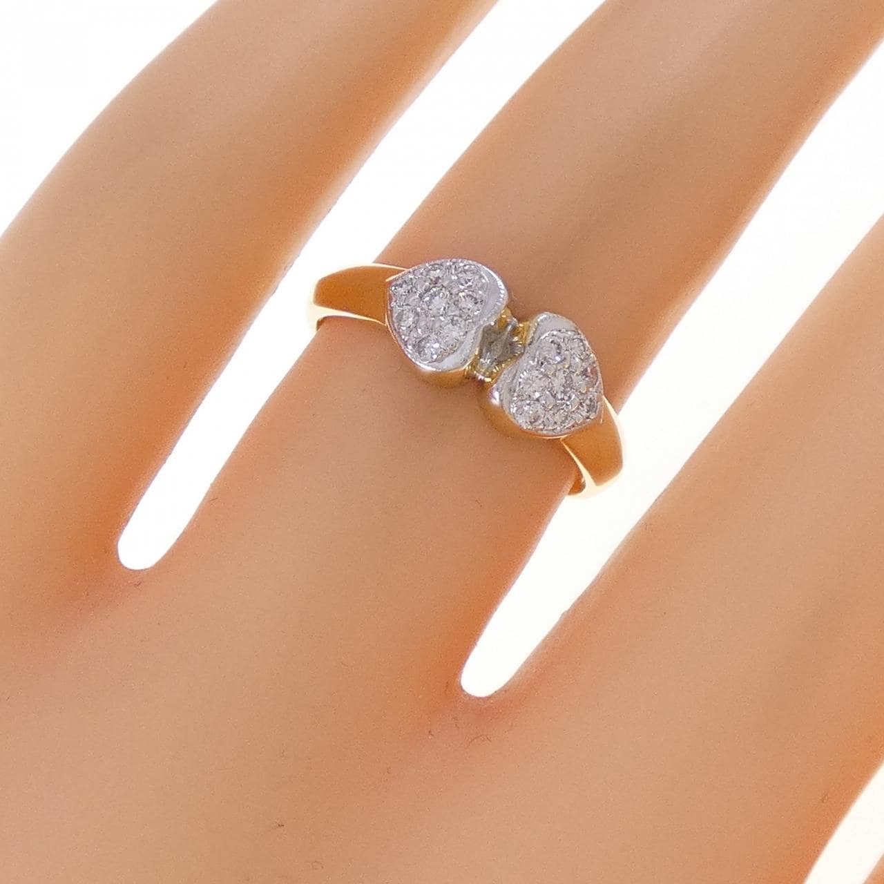 ポンテヴェキオ ダイヤモンド リング 0.19CT