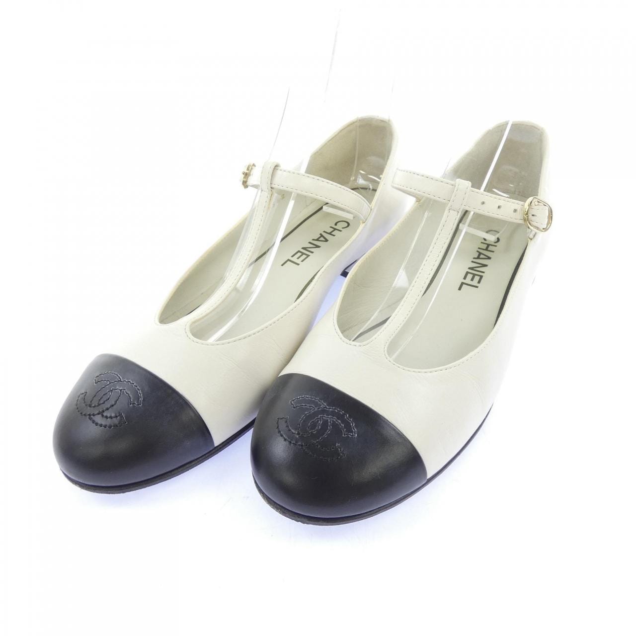 シャネル CHANEL メリージェーン　MARY JANES G39562X56894 フラットシューズ