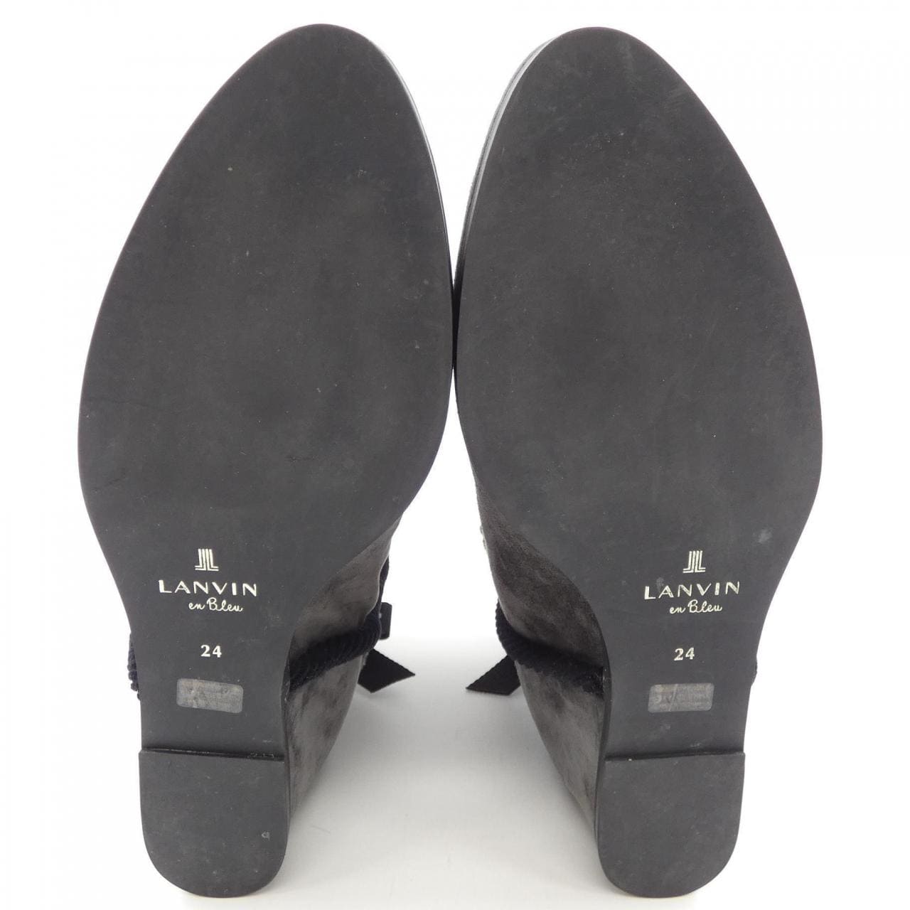 LANVIN en Bleu boots