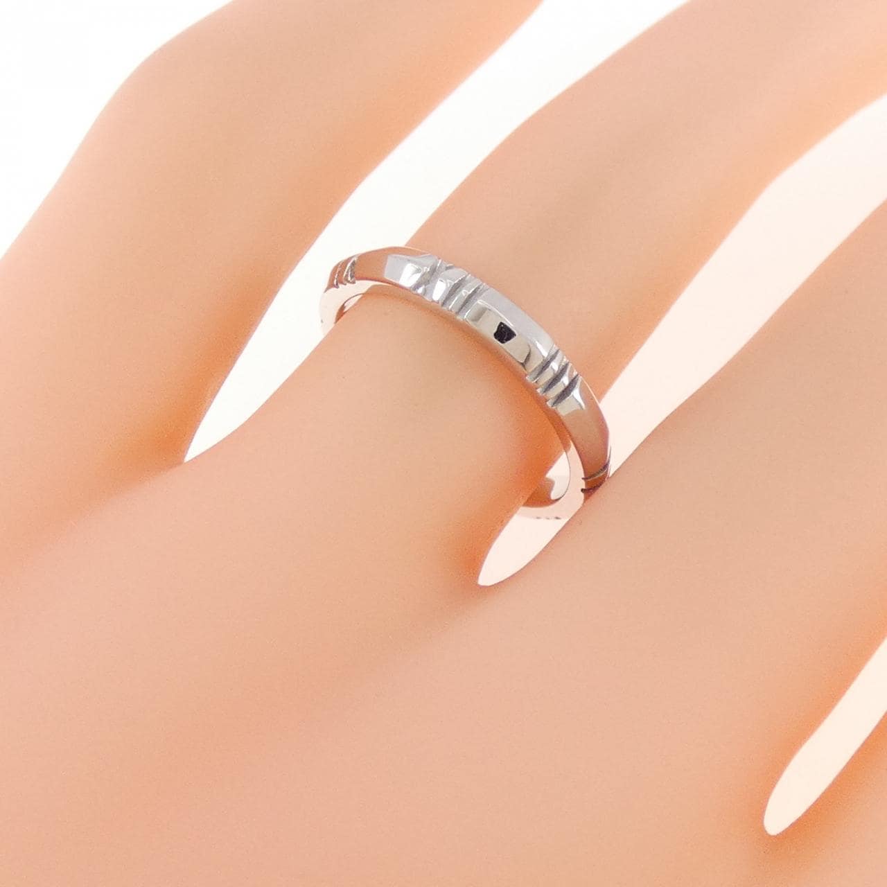 ティファニー アトラス Xクローズド ナロー リング