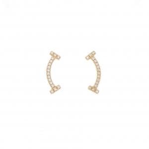 ティファニー Tスマイル ピアス