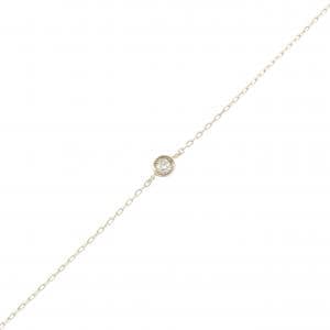 K10YG ダイヤモンド ブレスレット 0.03CT