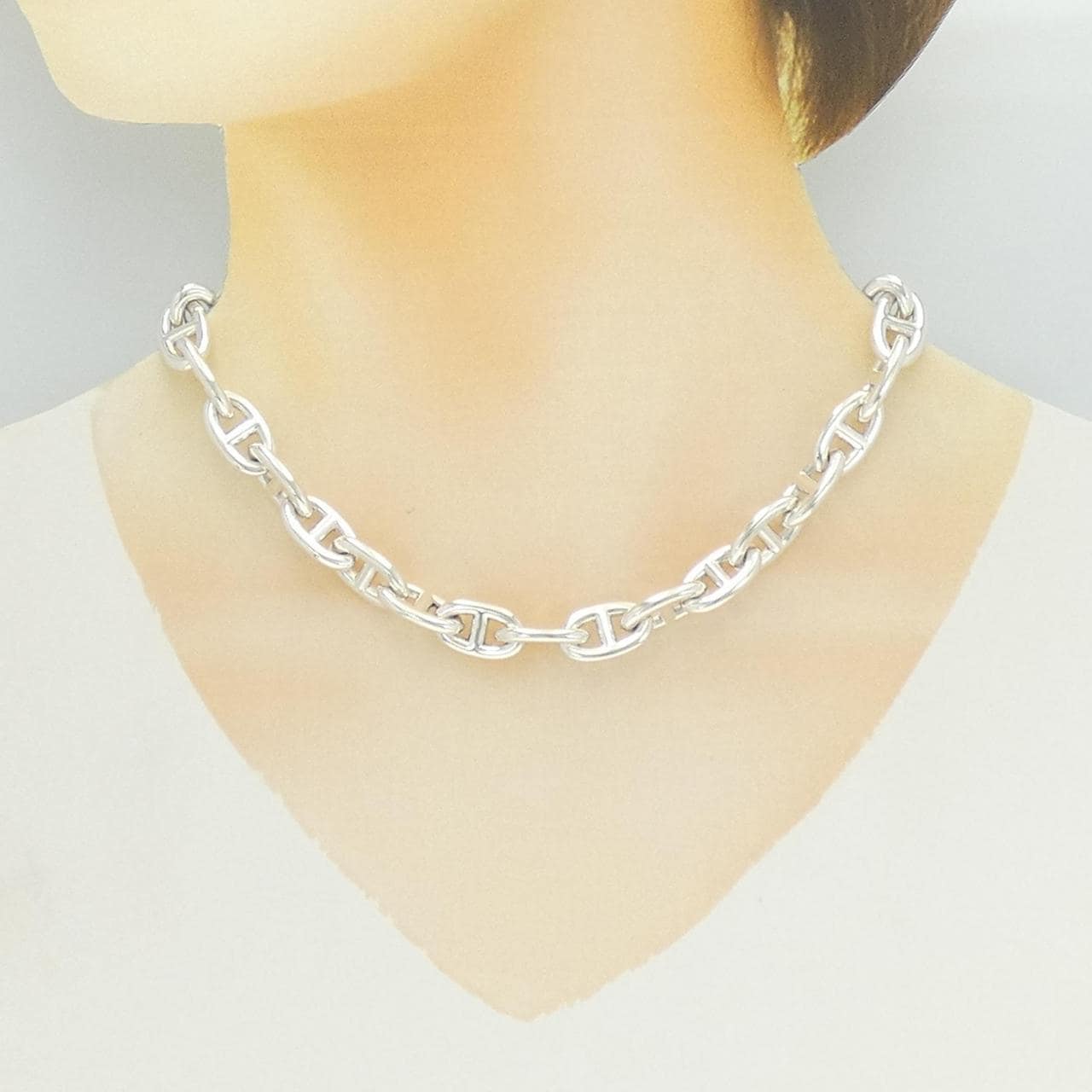 エルメス シェーヌダンクル ミディアムモデル ネックレス