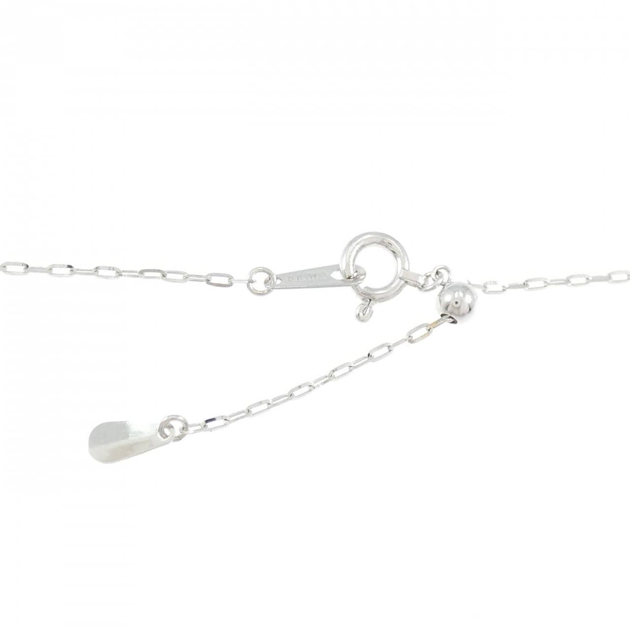 K18スリーカラー ダイヤモンド ネックレス 0.20CT