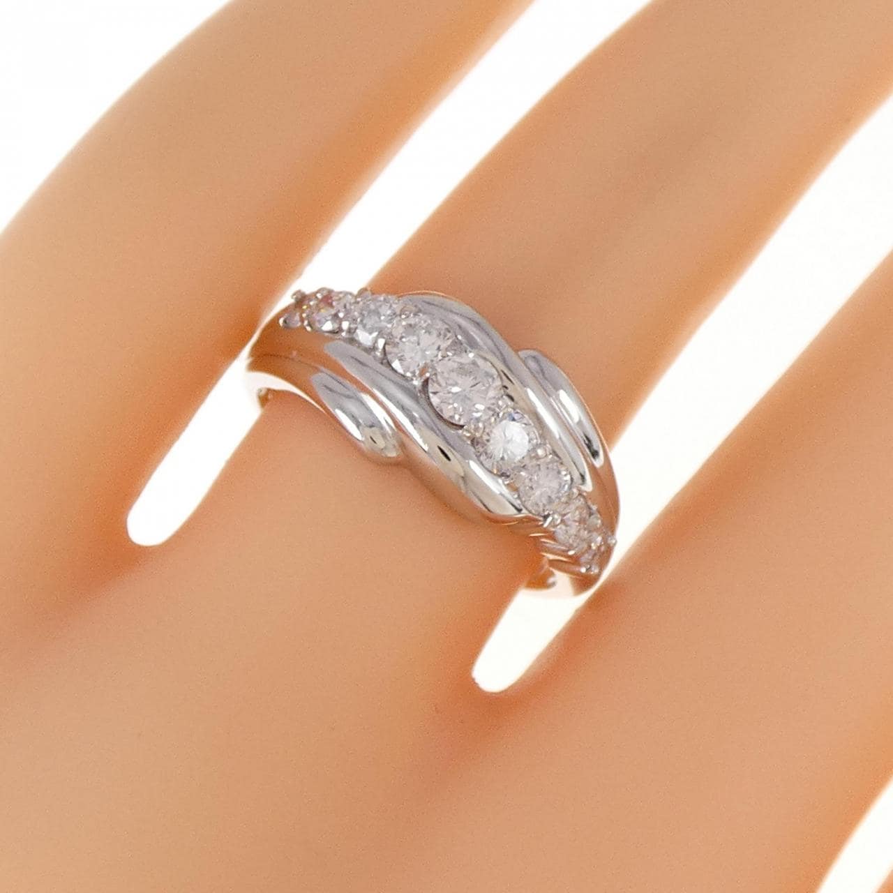 PT ダイヤモンド リング 0.80CT