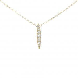 K18YG ダイヤモンド ネックレス 0.15CT