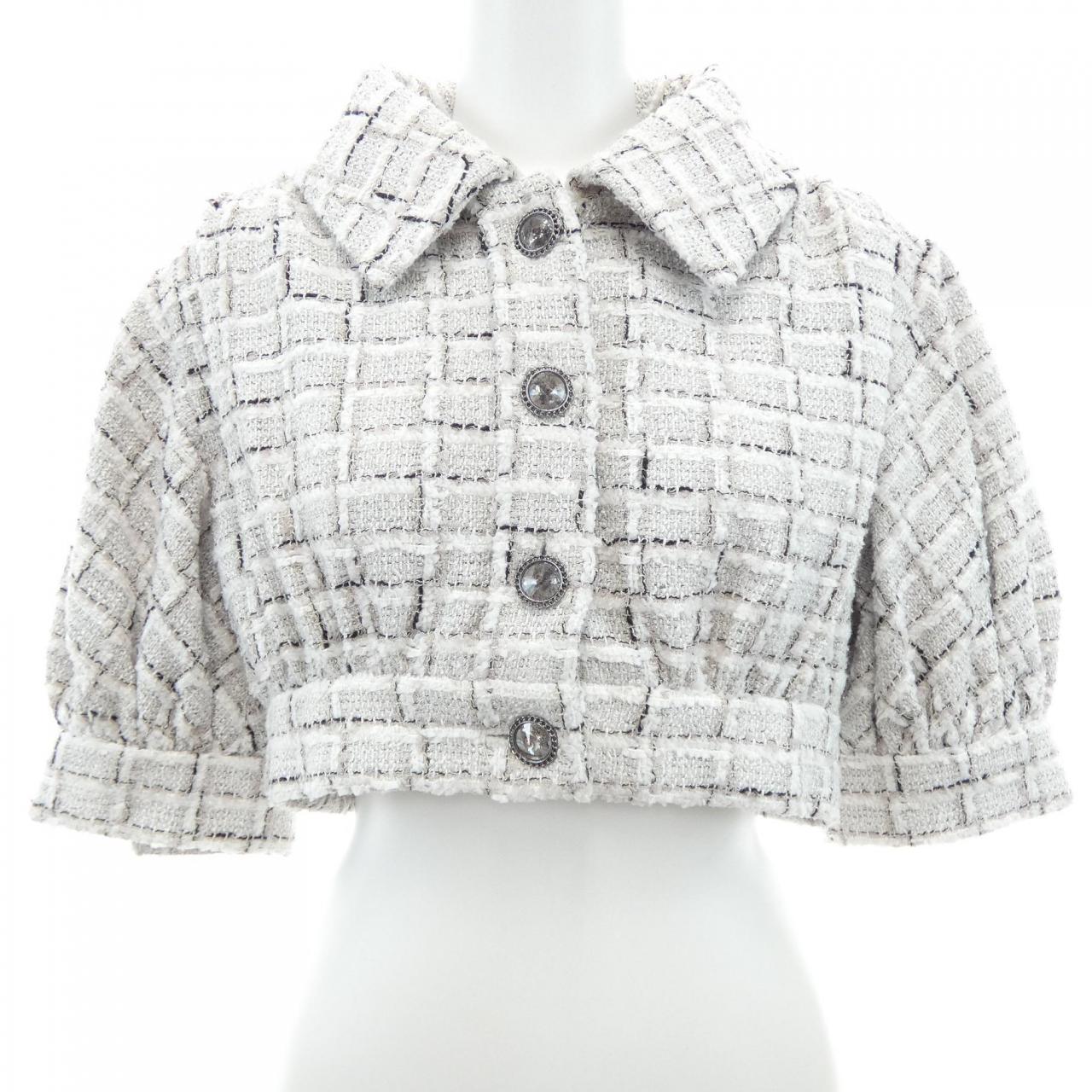 シャネル CHANEL LOOK35 P71855V63403 22C ジャケット