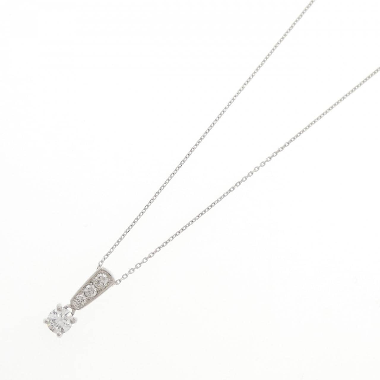 PT900/PT850 ダイヤモンド ネックレス 0.38CT