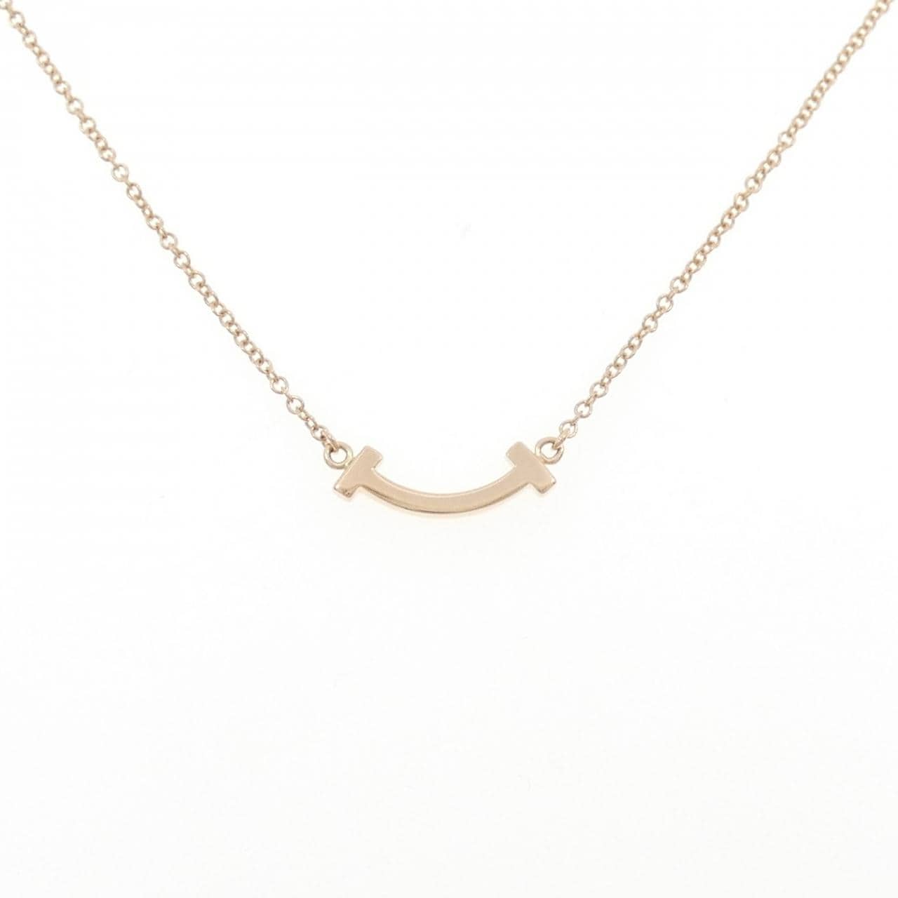 ティファニー Tスマイル ミニ ネックレス