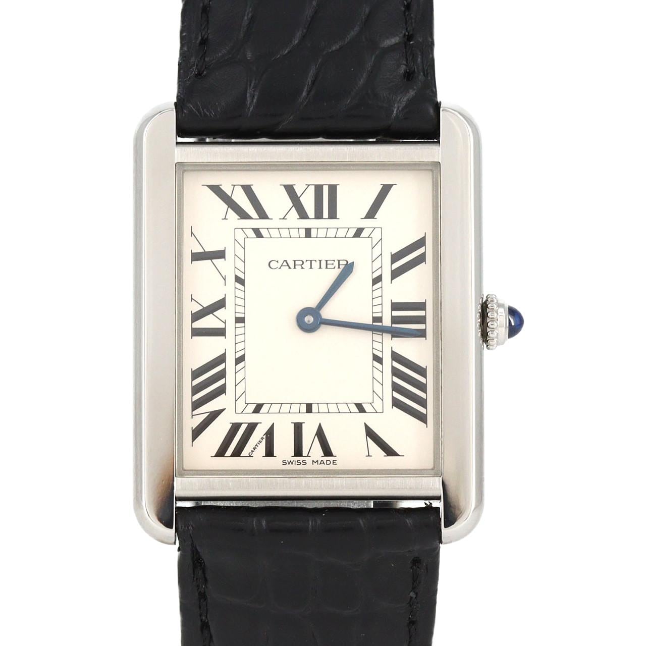 カルティエ タンクソロLM W5200003 SS クォーツ