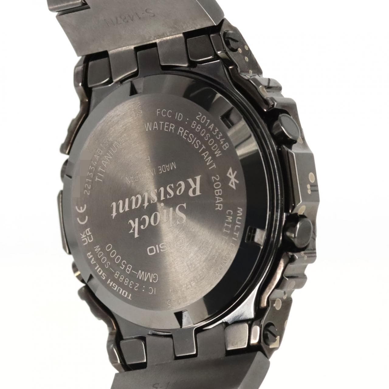 カシオ G-SHOCK 電波時計 GMW-B5000TCC-1JR TI ソーラークォーツ