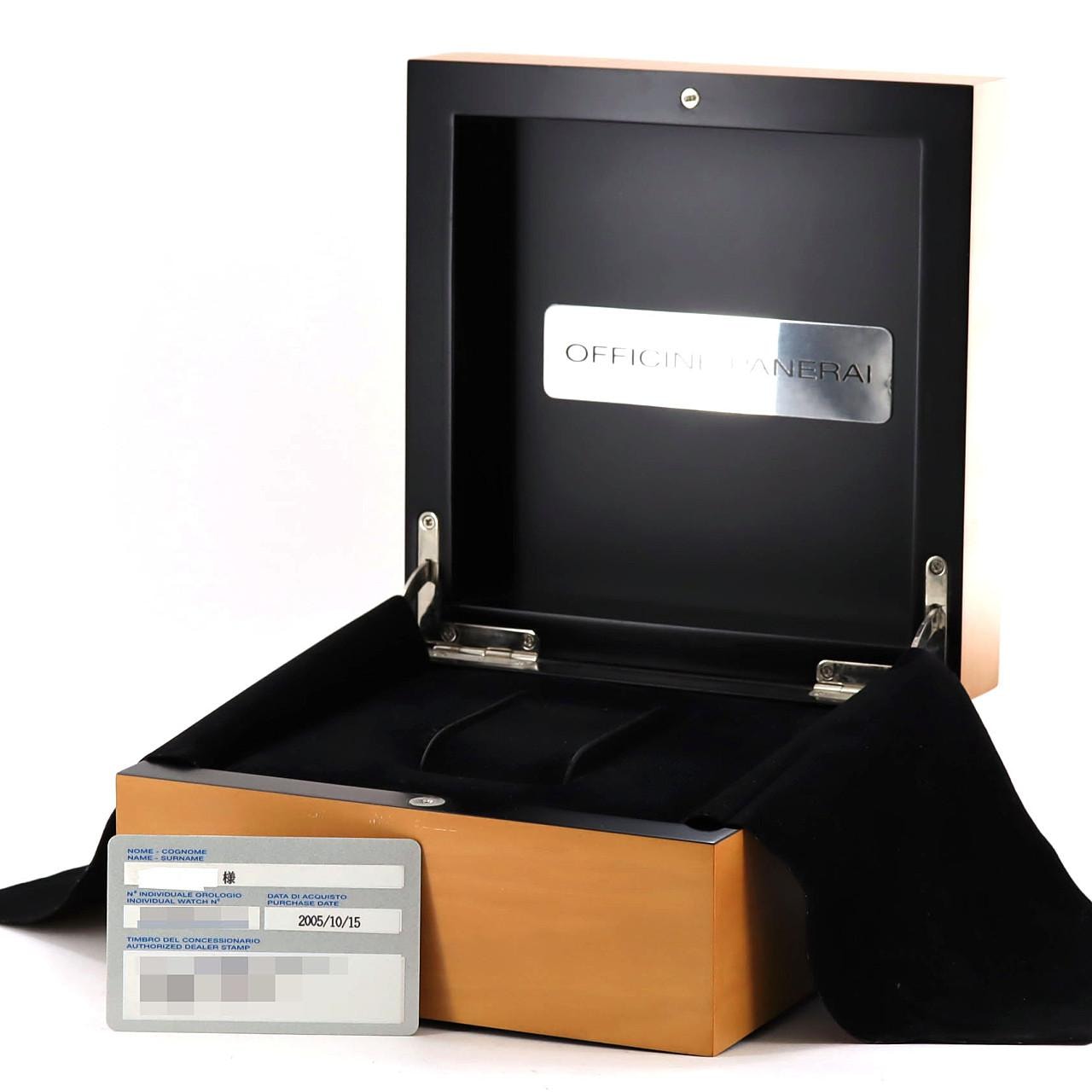 パネライ ルミノールマリーナ PAM00120 SS 自動巻