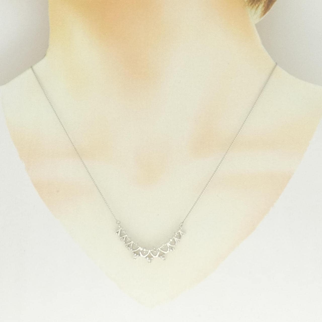 PT850 ダイヤモンド ネックレス 0.29CT