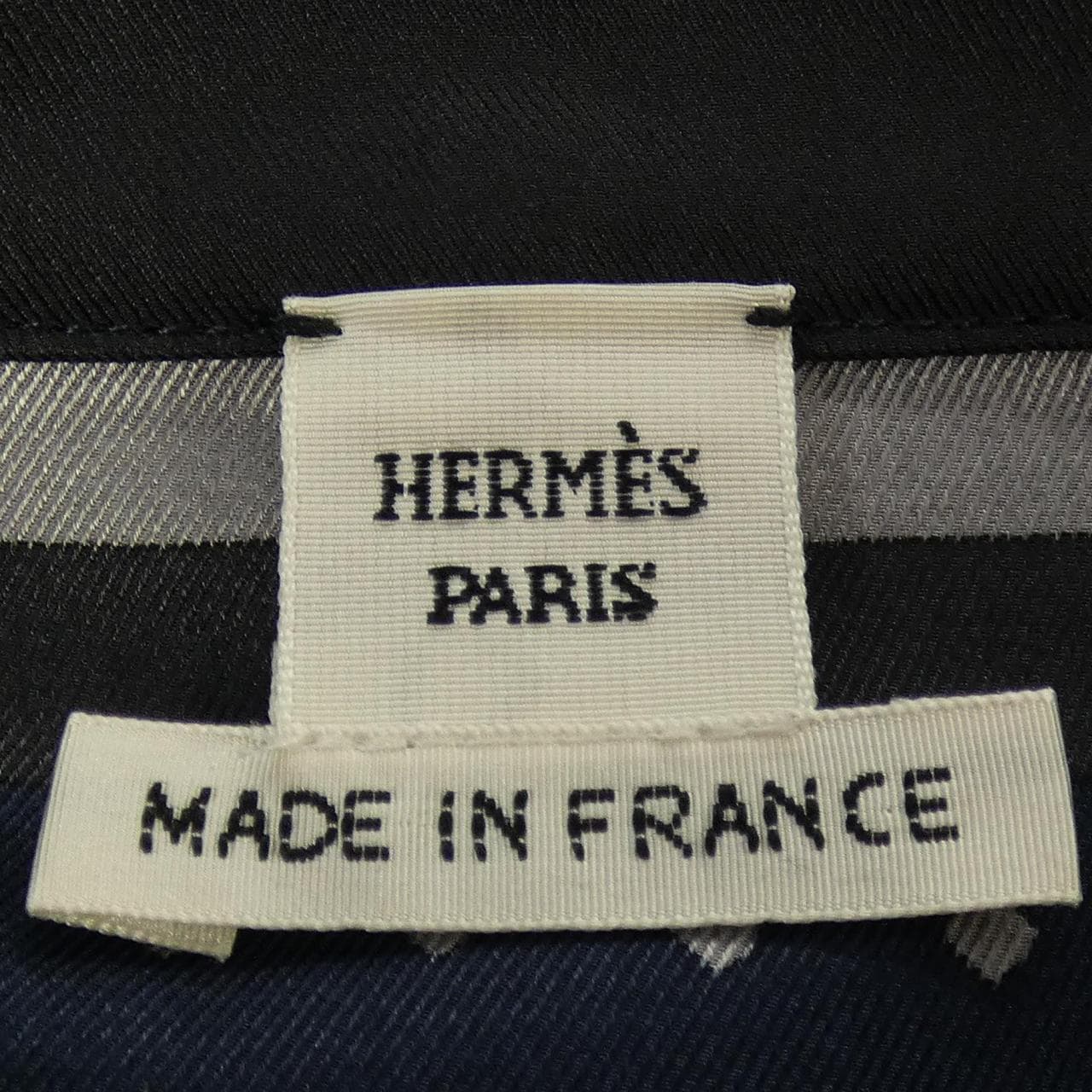 HERMES HERMES HARNAIS DE COUR 2H0522DU 斜纹 Reine 连衣裙