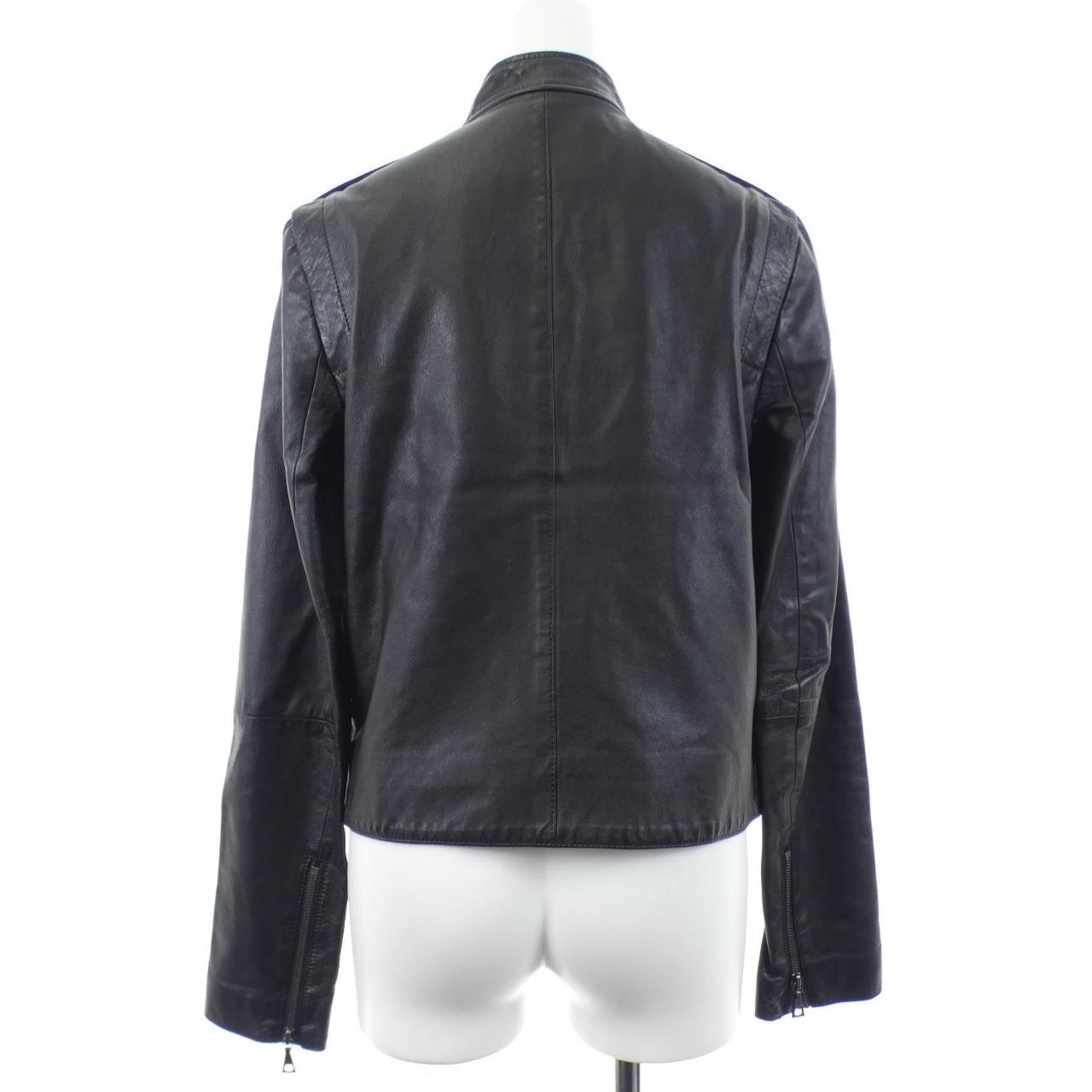 セオリー theory レザージャケット