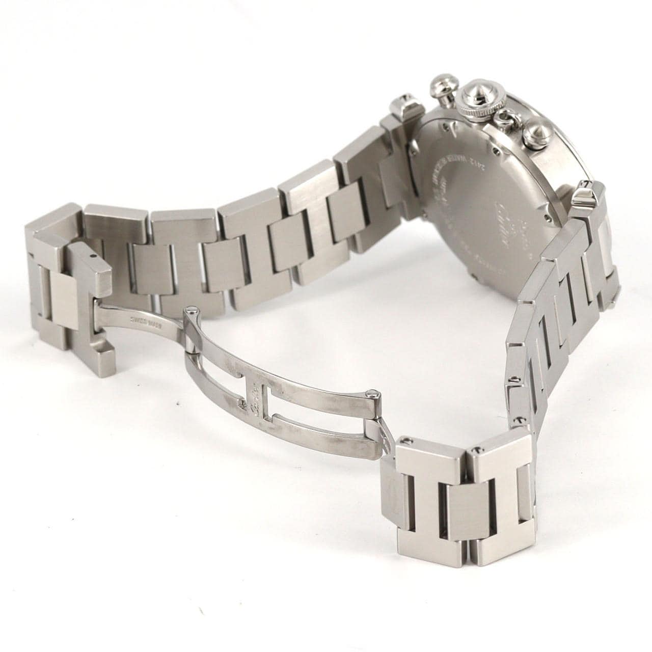 カルティエ パシャCクロノグラフ W31048M7 SS 自動巻